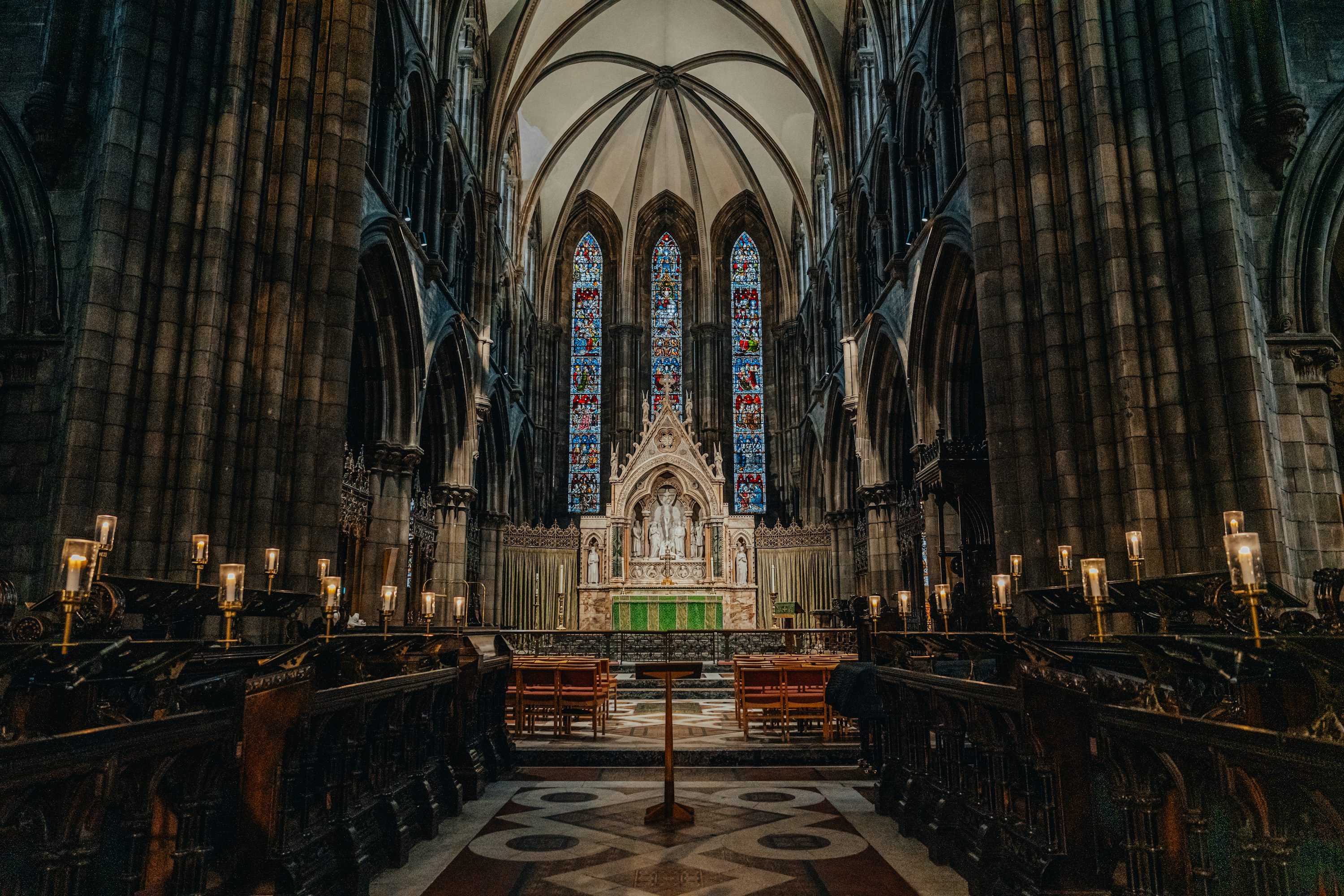 Historic cathedral interior